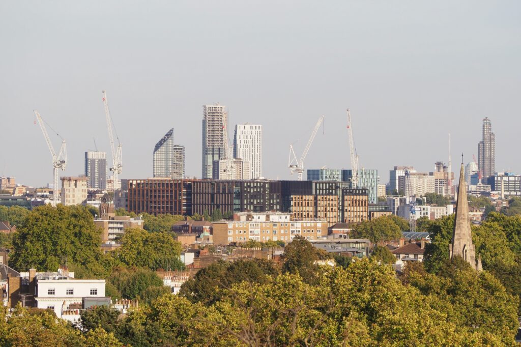 The view from Primrose Hill